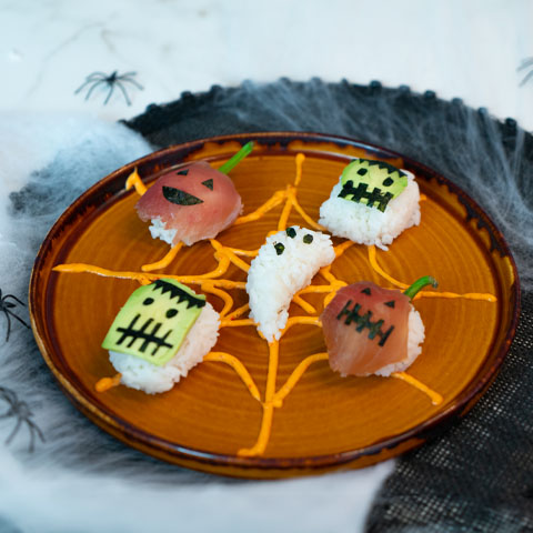 Imagen Sushi especial Halloween: ¡Sorprende con estas terroríficas recetas!